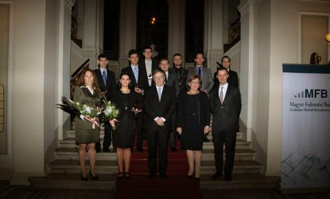 Junior Prima díjazottak 2014